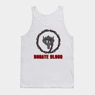 Donate Blood Tank Top